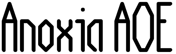 Anoxia AOE Font
