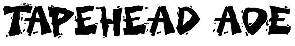 TapeHead AOE Font