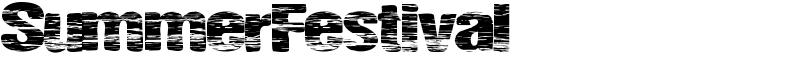 SummerFestival Font