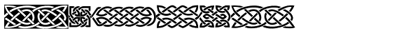 Celtic Knots BA Font