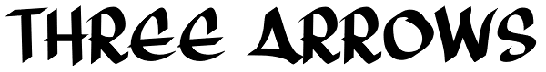 Three Arrows Font