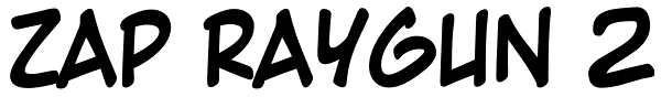 Zap Raygun 2 Font