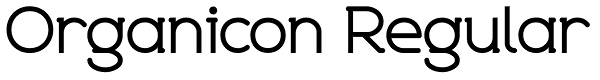 Organicon Regular Font