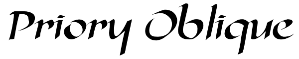 Priory Oblique Font