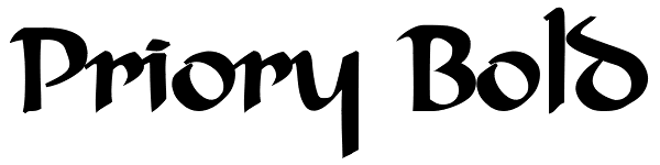 Priory Bold Font