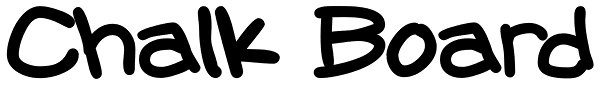 Chalk Board Font