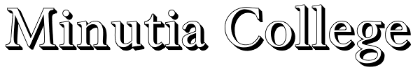 Minutia College Font