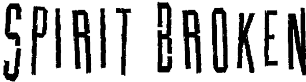 Spirit Broken Font