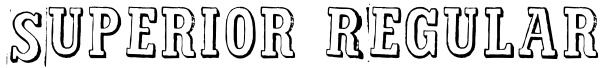 Superior Regular Font