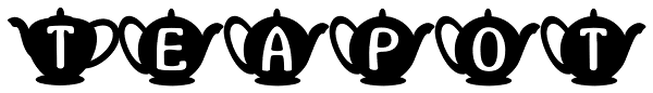 Teapot Font