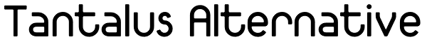 Tantalus Alternative Font