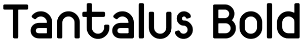 Tantalus Bold Font