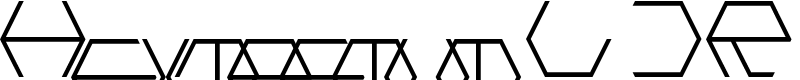 Hextremum LDR Font