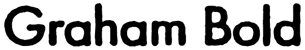 Graham Bold Font