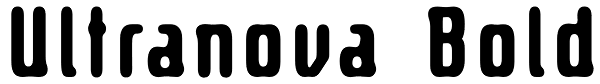 Ultranova Bold Font