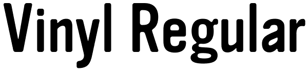 Vinyl Regular Font