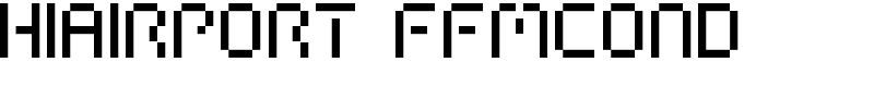 HIAIRPORT FFMCOND Font