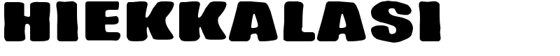 Hiekkalasi Font