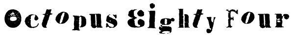 Octopus Eighty Four Font