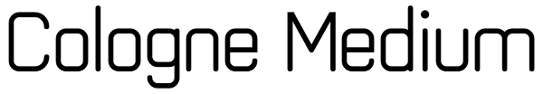 Cologne Medium Font