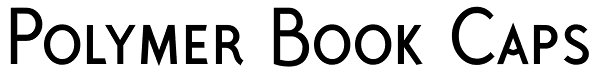Polymer Book Caps Font