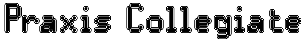 Praxis Collegiate Font