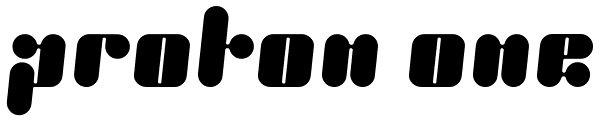 Proton One Font