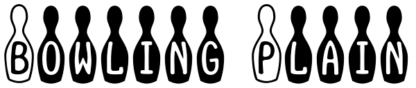 Bowling Plain Font