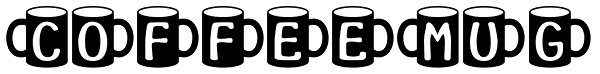 CoffeeMug Font