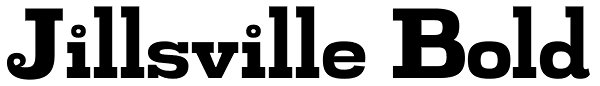 Jillsville Bold Font