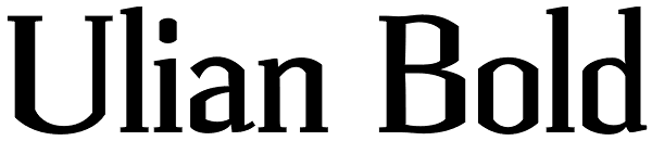 Ulian Bold Font