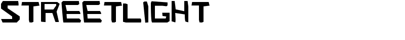 Streetlight Font