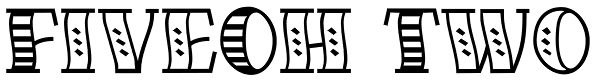 FiveOh Two Font