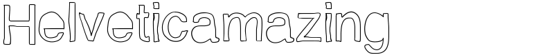 Helveticamazing Font