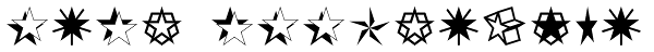 Star Assortment Font