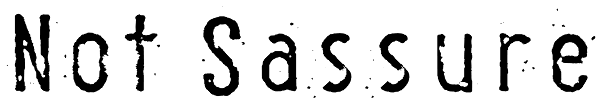 Not Sassure Font