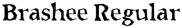 Brashee Regular Font