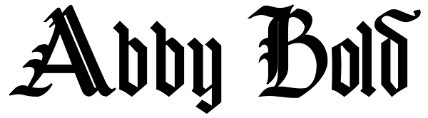 Abby Bold Font