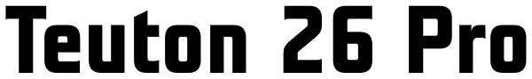 Teuton 26 Pro Font