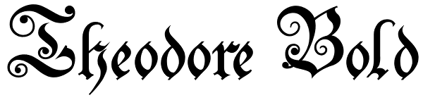 Theodore Bold Font