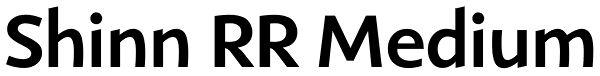 Shinn RR Medium Font