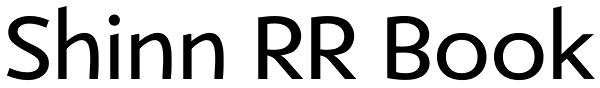 Shinn RR Book Font