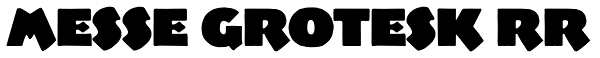 Messe Grotesk RR Font