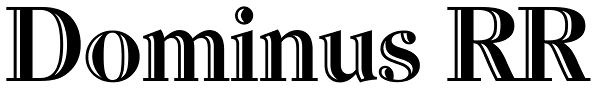 Dominus RR Font