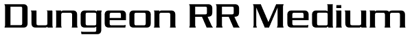 Dungeon RR Medium Font