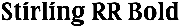 Stirling RR Bold Font