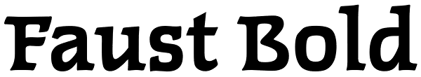 Faust Bold Font