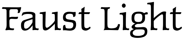 Faust Light Font