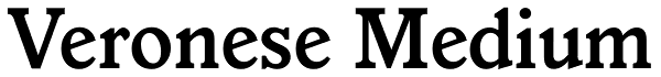Veronese Medium Font