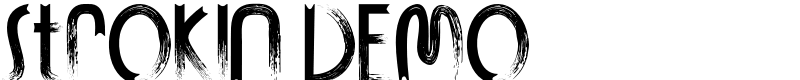 STROKIN DEMO Font